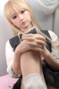 150cm 4ft11 c cup sex doll haruki silicone head 7