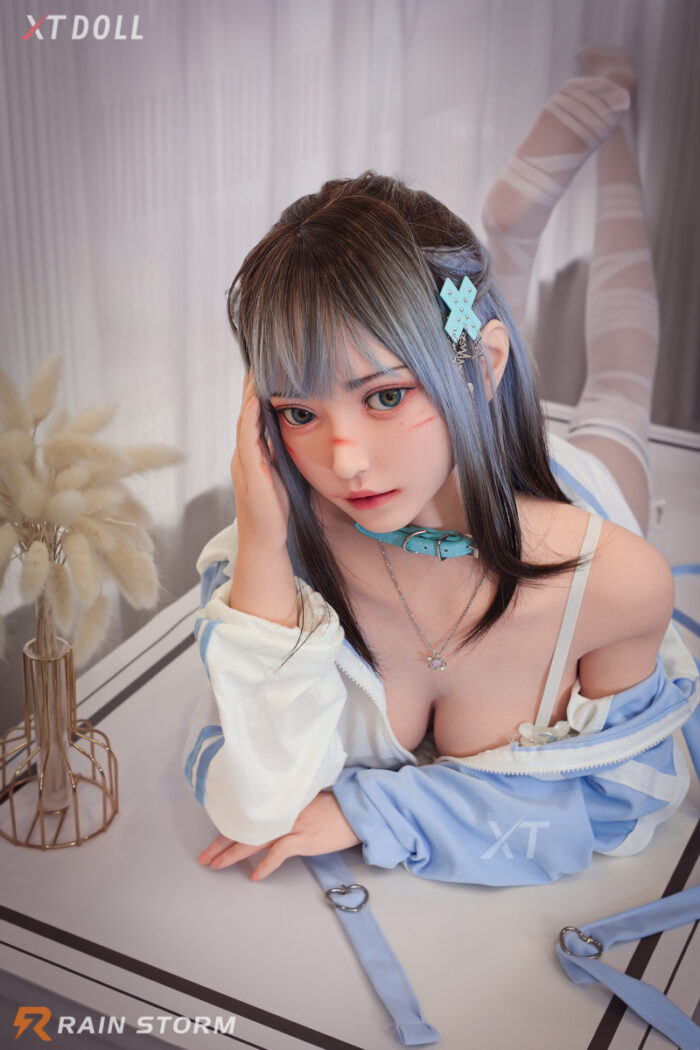 150cm 4ft11 d cup full silicone sex doll head xt 20 c 7