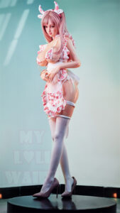 150cm 4ft11 d cup sex doll silicone head w1 12