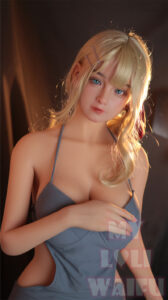 150cm 4ft11 d cup sex doll yuki silicone head 10