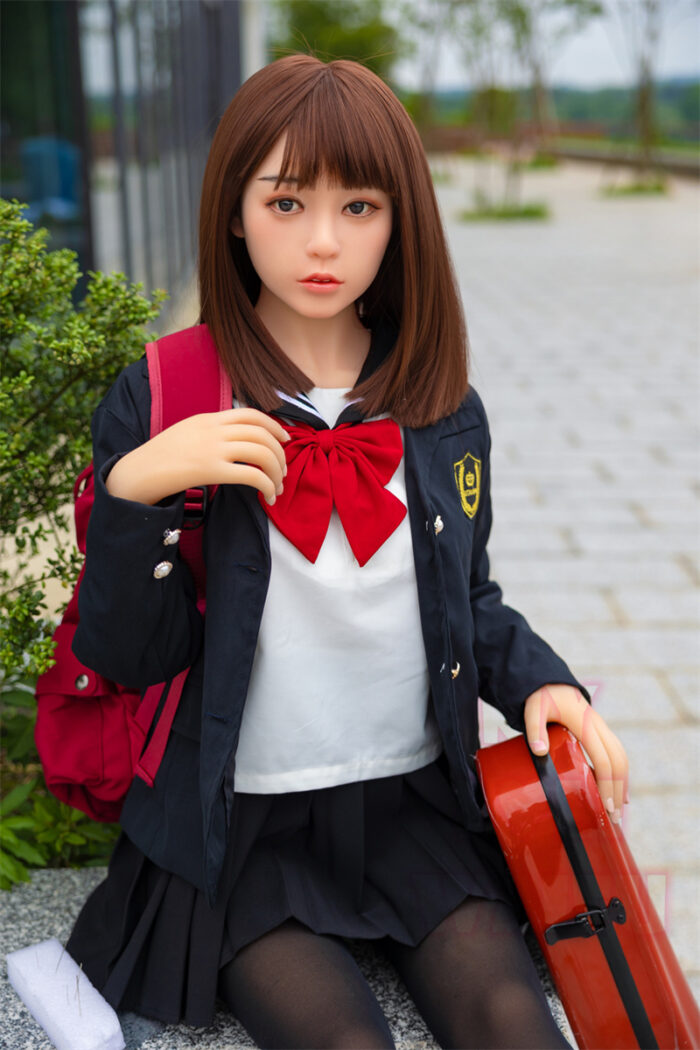 150cm 4ft11 d cup sex doll yume silicone head 2