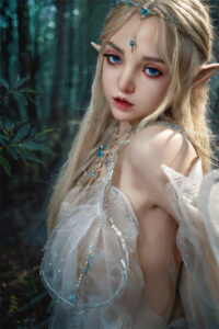 150cm4ft11 full silicone elf sex doll karin 11