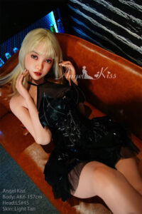 157cm 5ft2 ak6 silicone sex doll head ls45 16