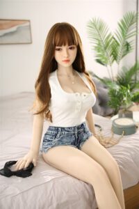 158cm5ft2 d cup sex doll harukosilicone head 2