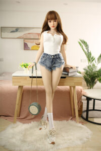 158cm5ft2 d cup sex doll harukosilicone head 36