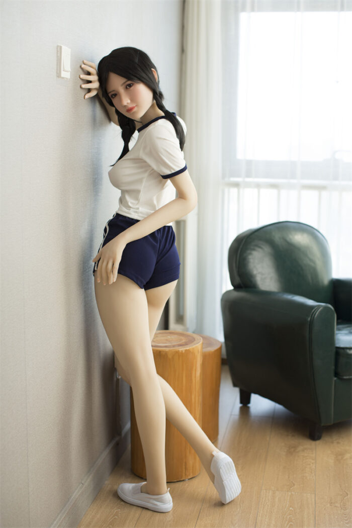 159cm5ft2 c cup sex doll lisasilicone head 12