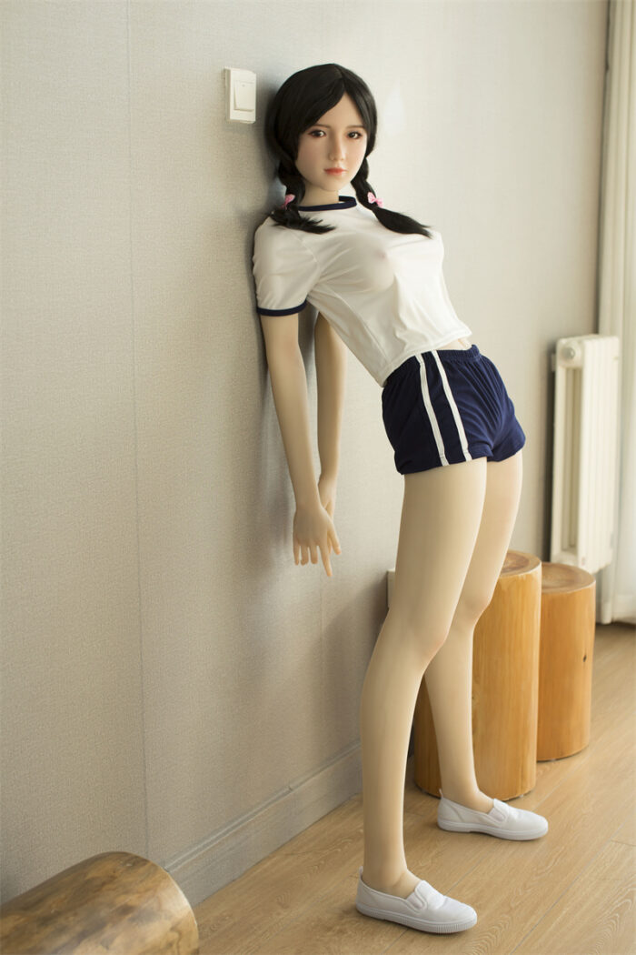 159cm5ft2 c cup sex doll lisasilicone head 14
