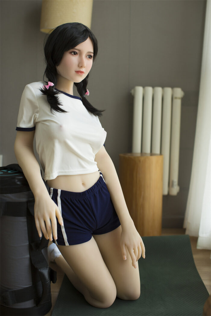 159cm5ft2 c cup sex doll lisasilicone head 19