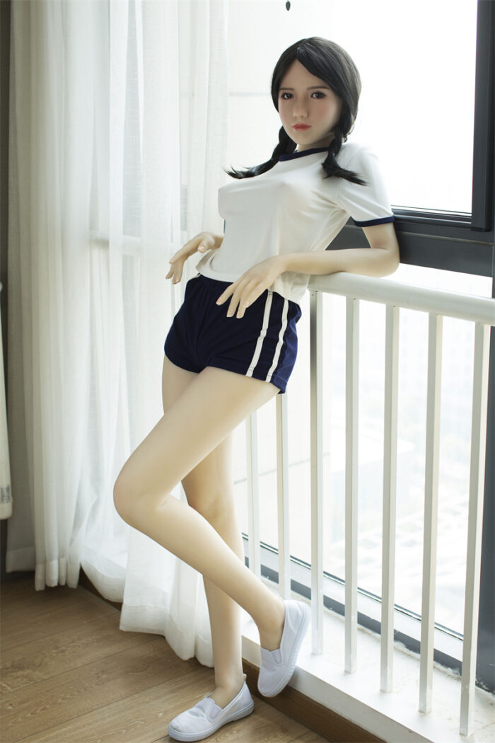 159cm5ft2 c cup sex doll lisasilicone head 28