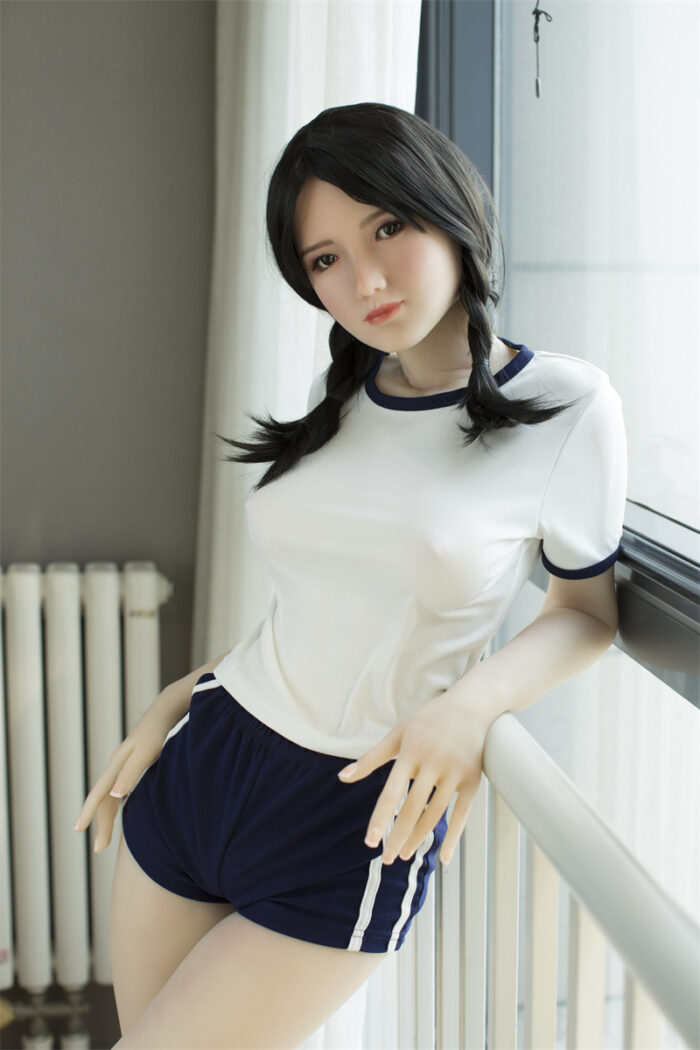 159cm5ft2 c cup sex doll lisasilicone head 29