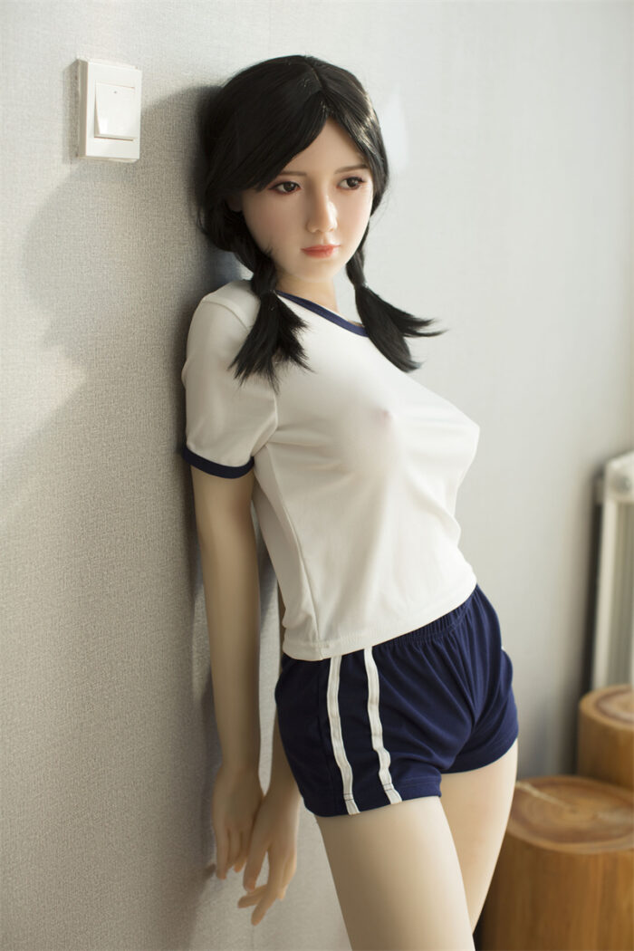 159cm5ft2 c cup sex doll lisasilicone head 7