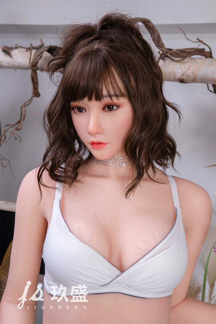 160cm 5ft3 d cup sex doll betty silicone head 17