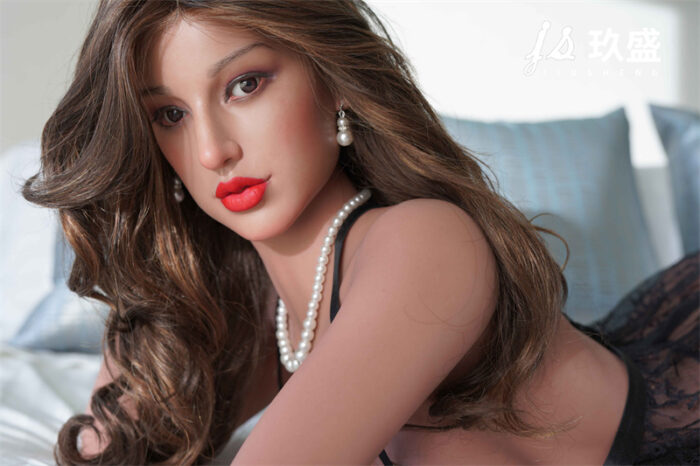 160cm 5ft3 e cup sex doll jamila silicone head 3