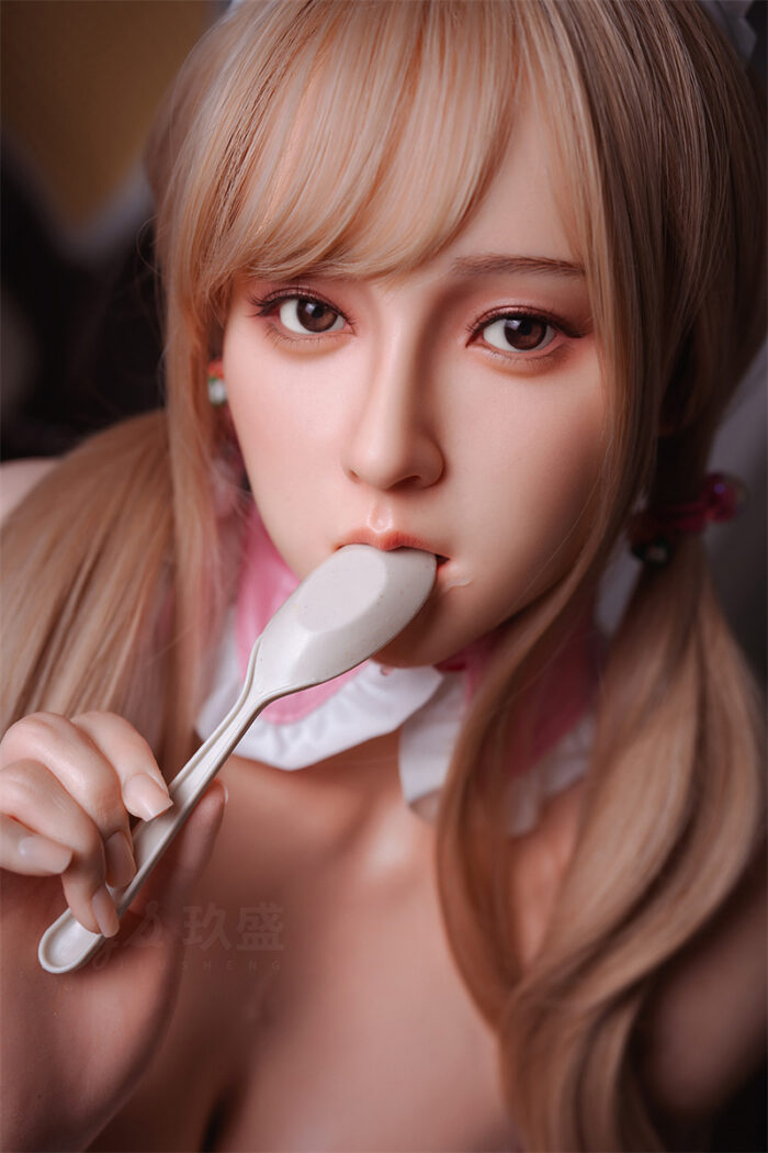 160cm 5ft3 e cup sex doll lily silicone head with movable jaw available 3