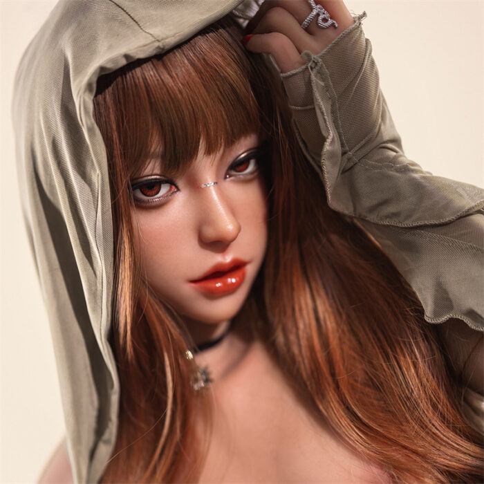 160cm5ft3 c cup sex doll silicone head m5 17