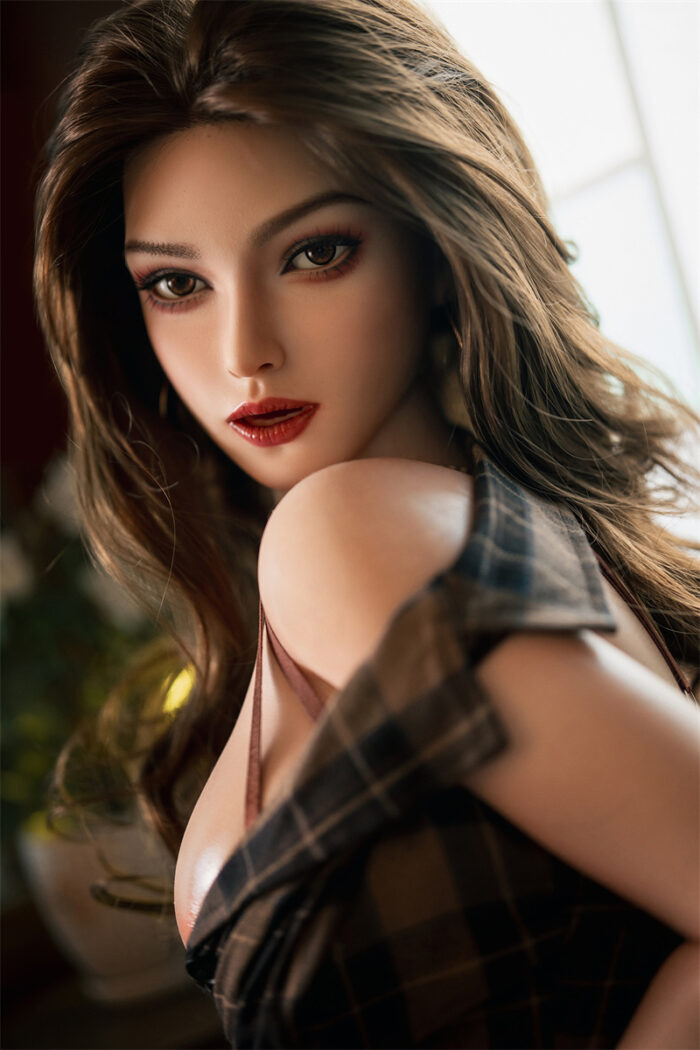 164cm5ft5 big boobs full silicone sex dollhead m18 8
