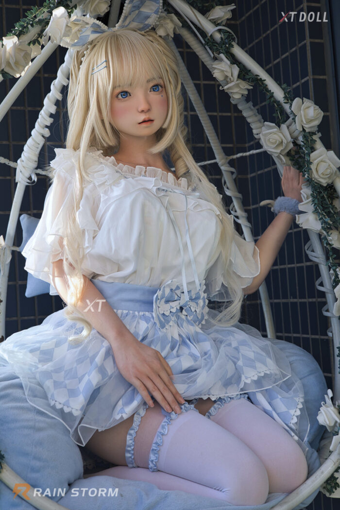 157cm 5ft1 d cup silicone sex doll emi head xt b001 b 4