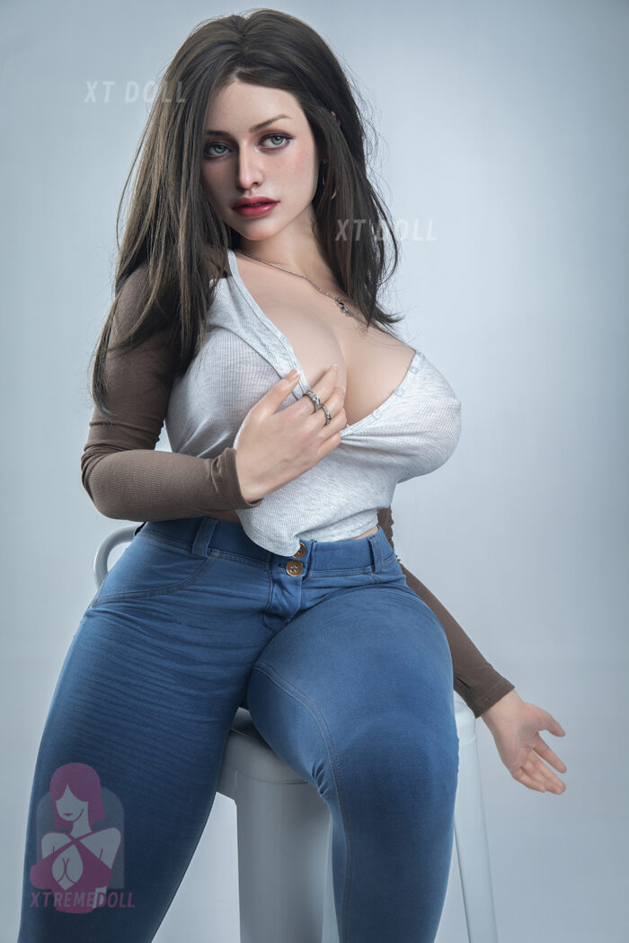 162cm 5ft3 g cup silicone sex doll everleigh head xt 19 8