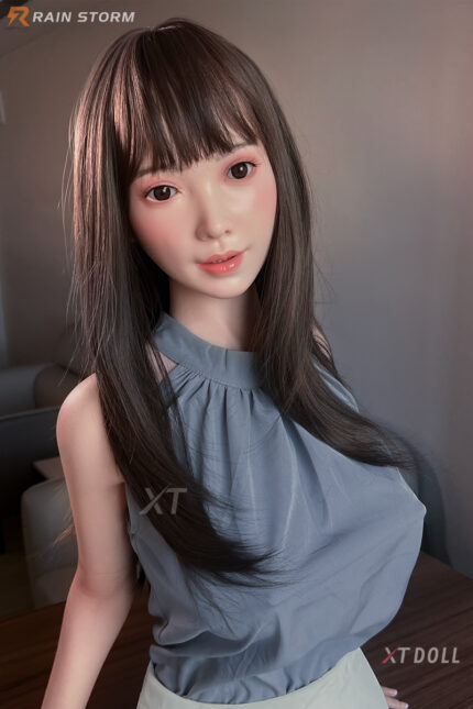 163cm (5ft3) F-cup Silicone Sex Doll Miss Bing, Head #XT-BY4-B