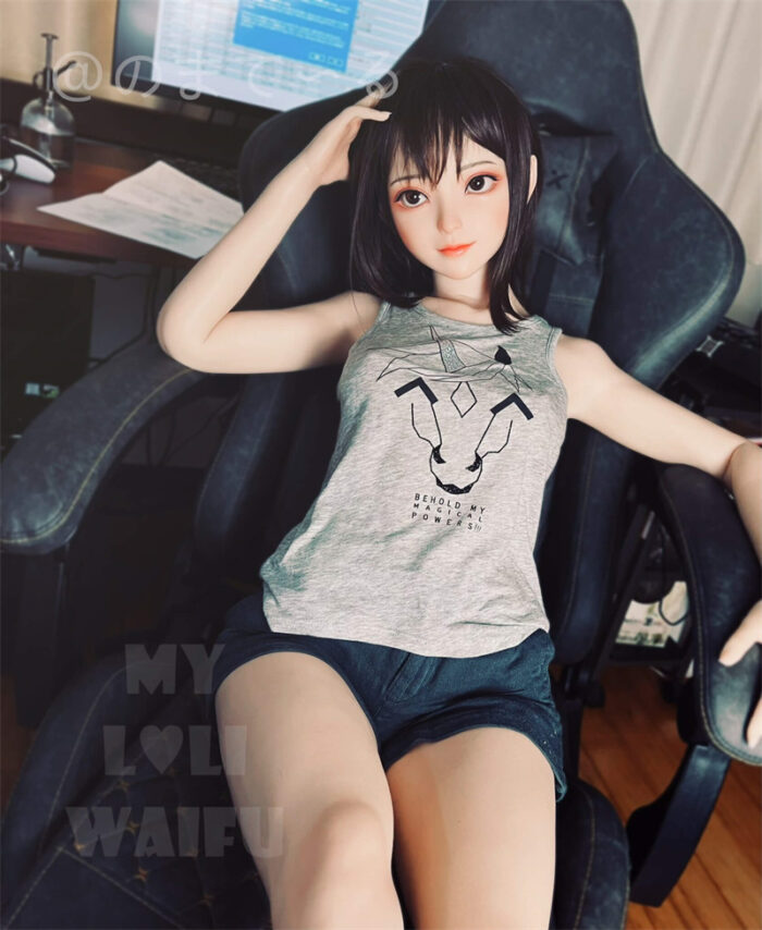148cm 4ft10 b cup full silicone sex doll ali 30