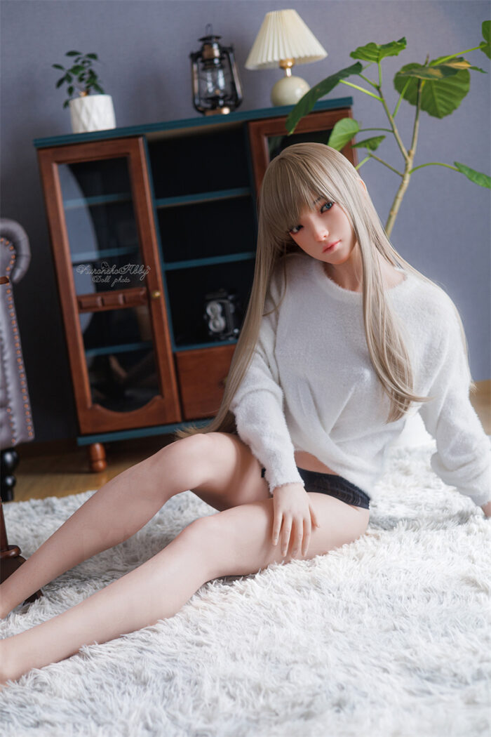 148cm 4ft10 b cup full silicone sex doll sora 1