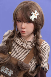 148cm 4ft10 b cup full silicone sex doll yuna 15