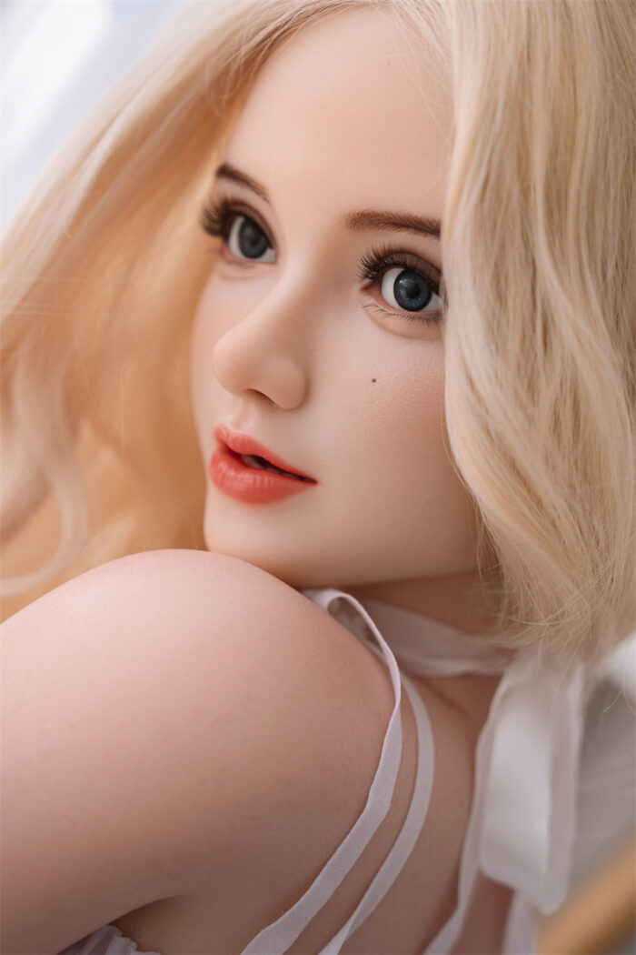148cm 4ft10 full silicone sex doll movable jaw head m35 14
