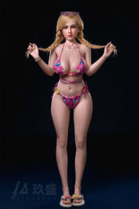 155cm 5ft1 f cup full silicone sex doll elizabeth 17