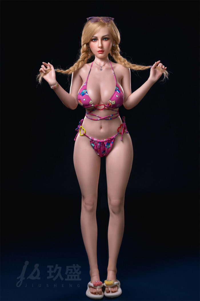 155cm 5ft1 f cup full silicone sex doll elizabeth 17