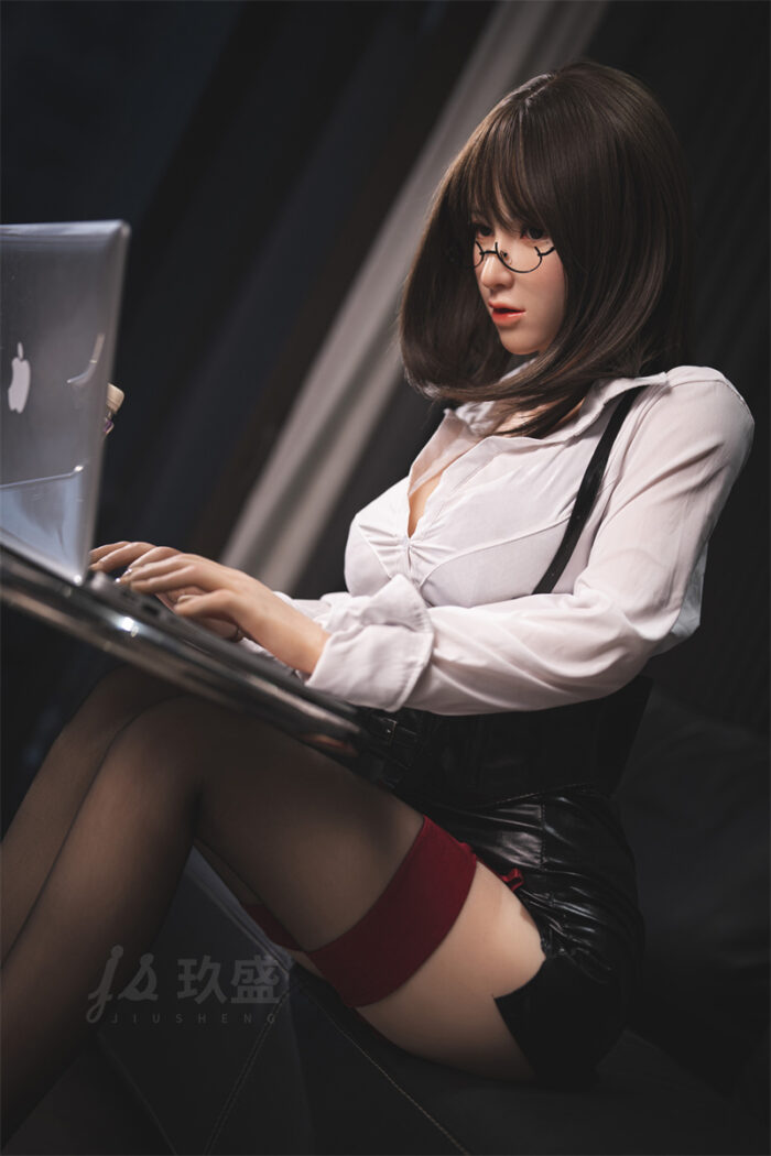 160cm 5ft3 e cup full silicone sex doll yuka movable jaw 4