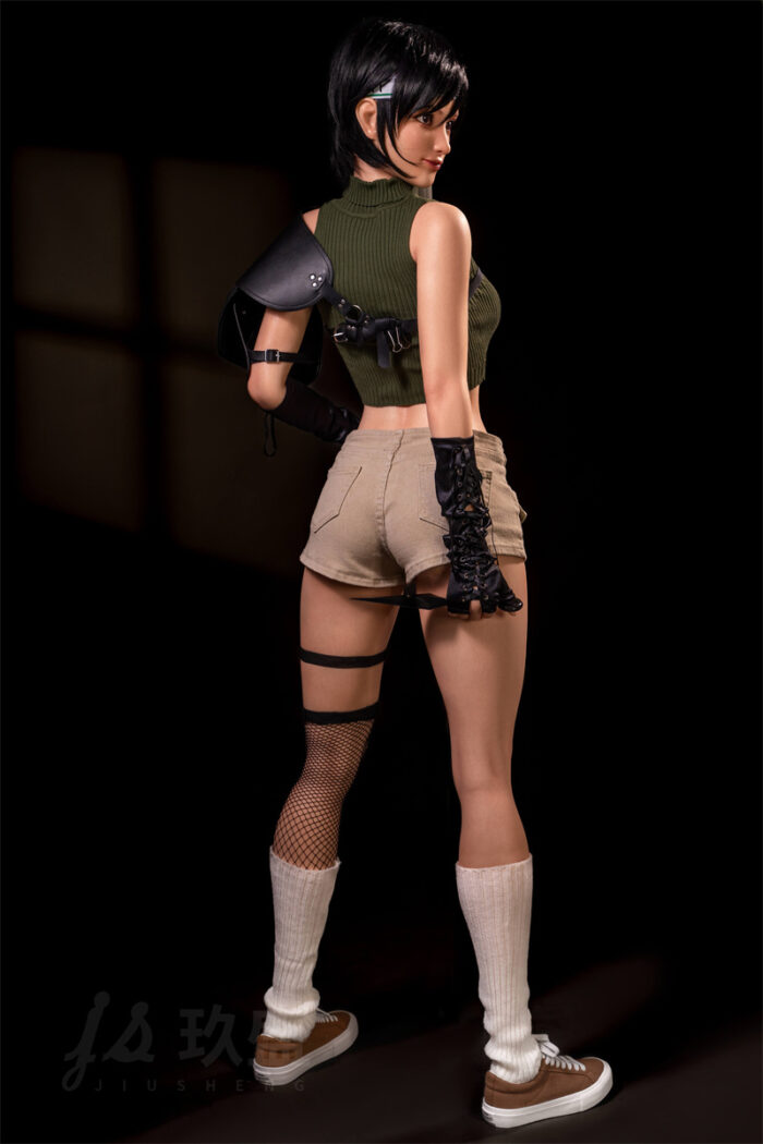 168cm 5ft6 c cup full silicone sex doll yuffie 10