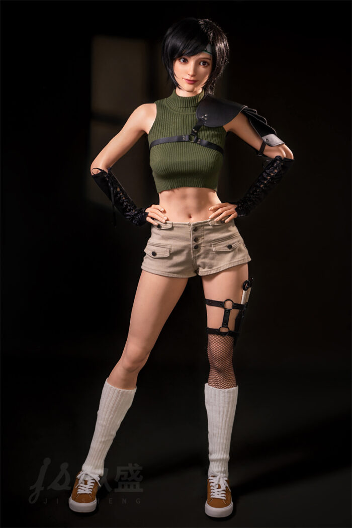 168cm 5ft6 c cup full silicone sex doll yuffie 3