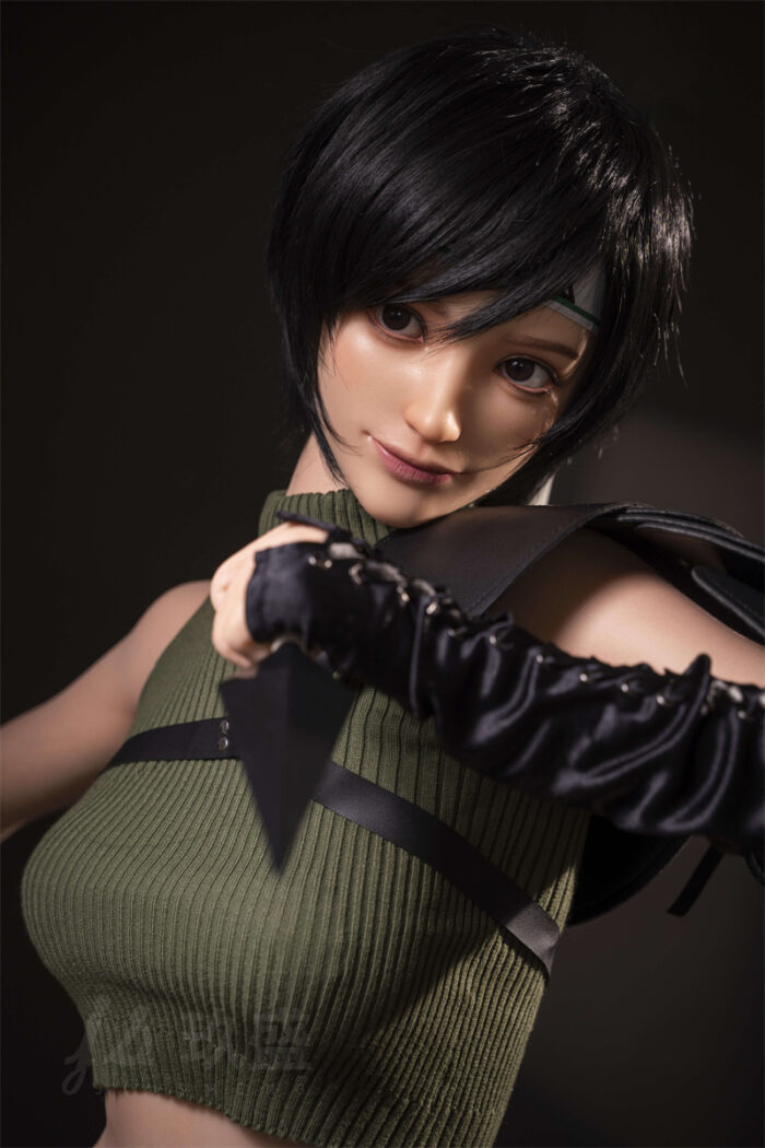 168cm 5ft6 c cup full silicone sex doll yuffie 4