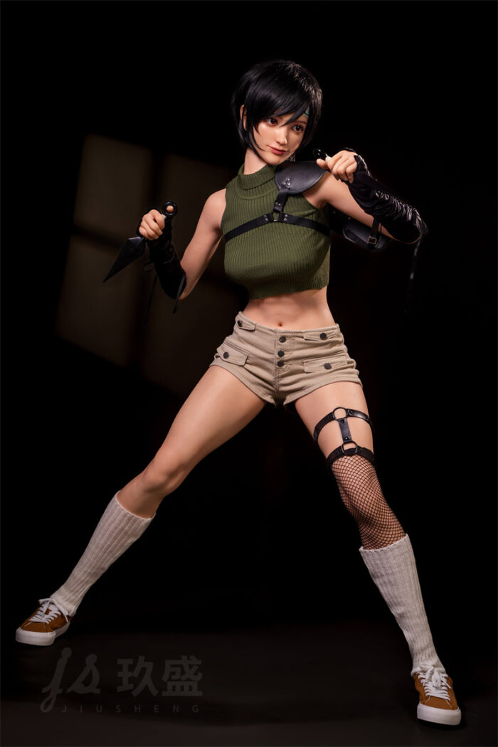 168cm 5ft6 c cup full silicone sex doll yuffie 7