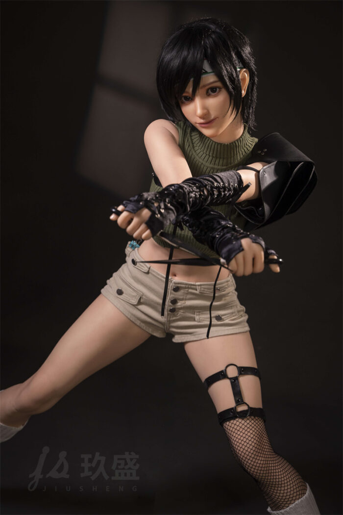 168cm 5ft6 c cup full silicone sex doll yuffie 8