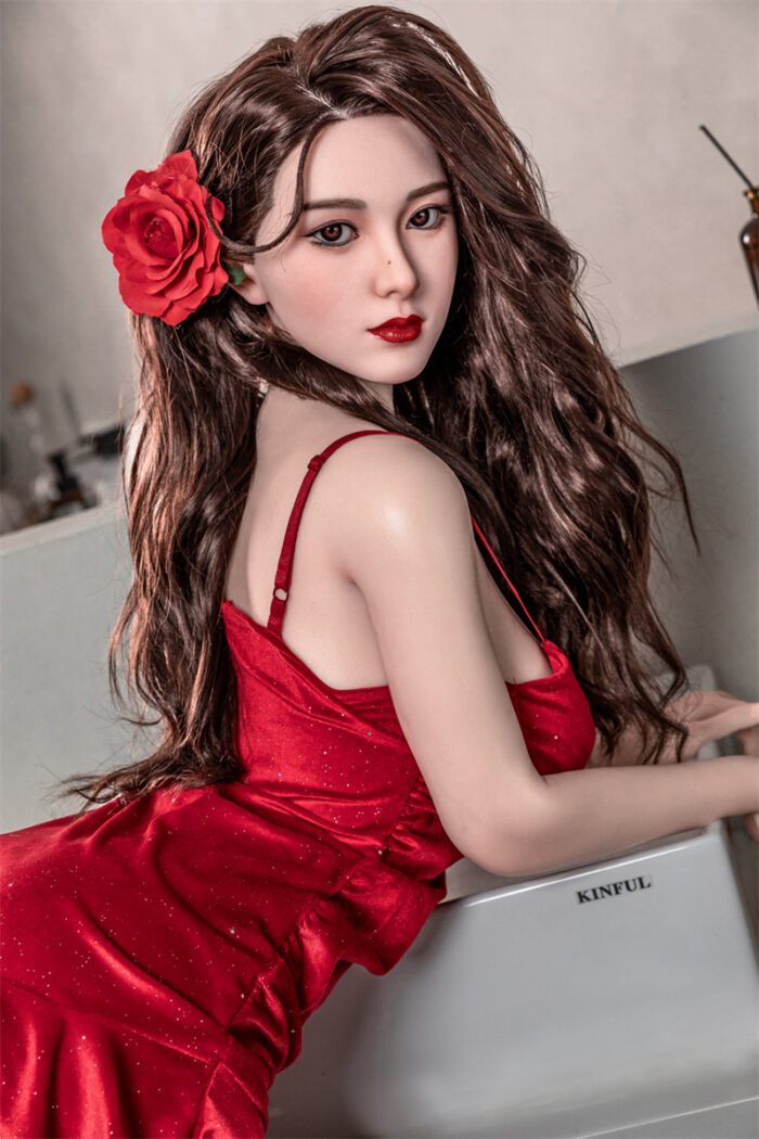 171cm5ft7 d cup love doll xue silicone head 10