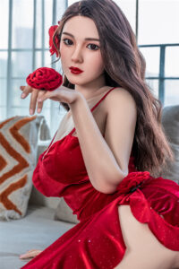 171cm5ft7 d cup love doll xue silicone head 2
