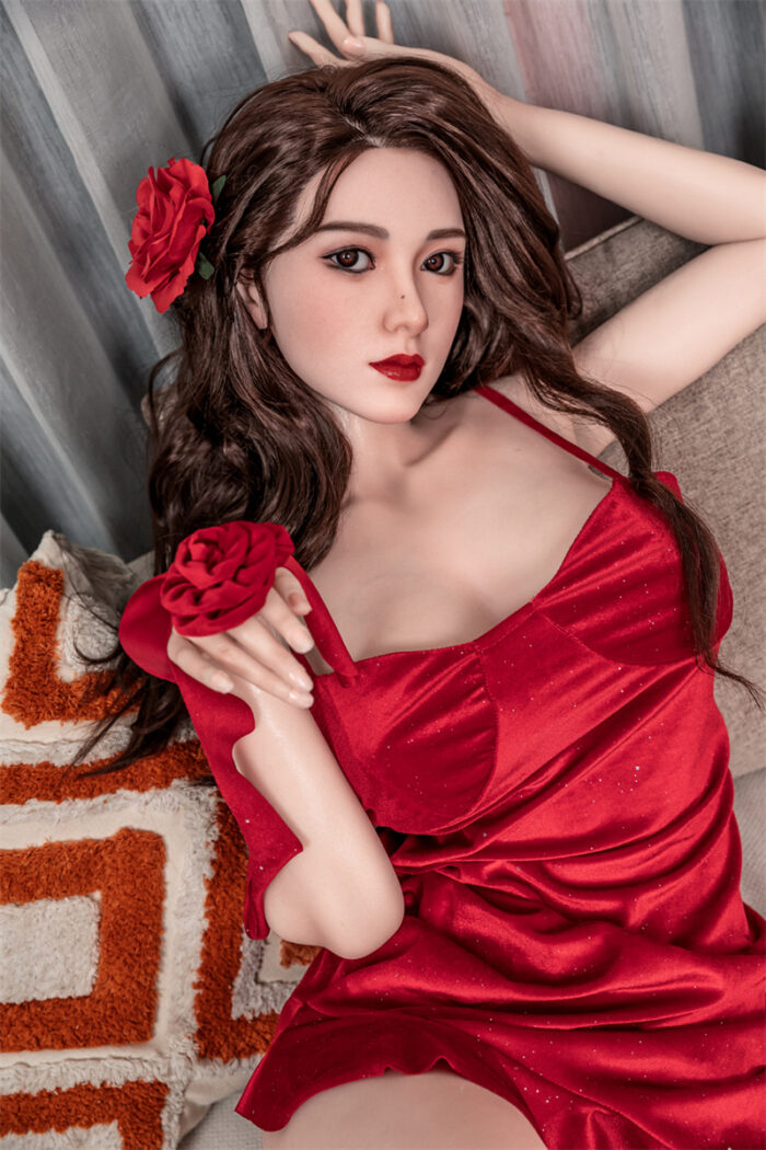 171cm5ft7 d cup love doll xue silicone head 5