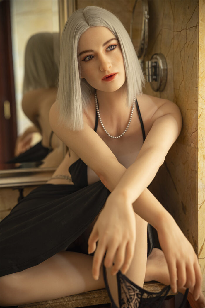 176cm5ft9 c cup sex doll gigi silicone ros head 20