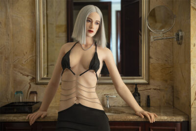 176cm5ft9 c cup sex doll gigi silicone ros head 6