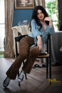 152cm (5ft) a cup silicone sex doll ivy